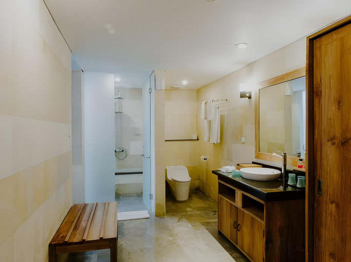 Bathroom 5, d'Nusa Beach Club and Resort, Klungkung