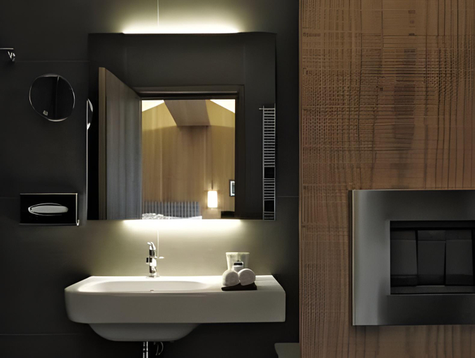Bathroom 4, Eden Hotel, Sondrio