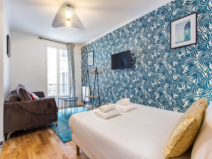Bedroom 5, Cosy Studio Near Bastille Place, Paris