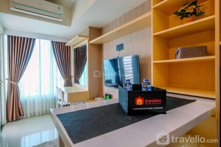 Bedroom 2, Great Studio at Grand Kamala Lagoon By Travelio, Bekasi