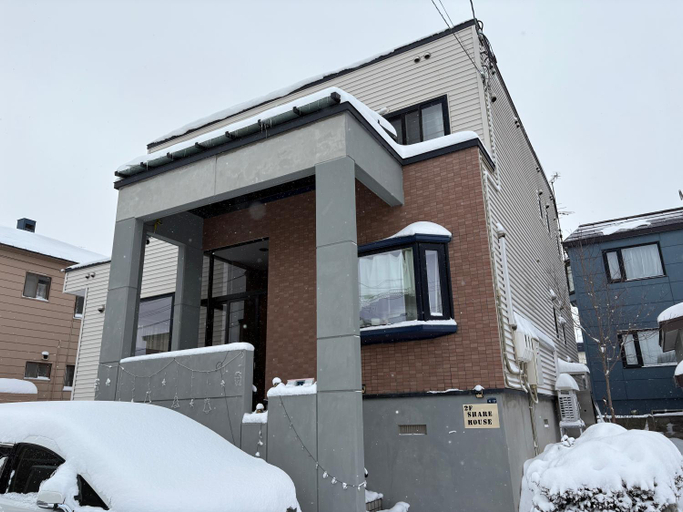Exterior view 2, ShareHouse新琴似,駐車無料,麻生駅バス直通, Sapporo