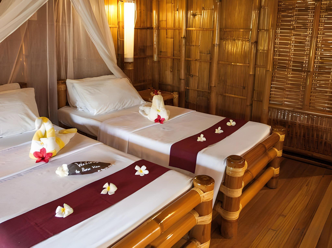 Bedroom 2, Pura Vida Beach and Dive Resort Dauin, Dauin