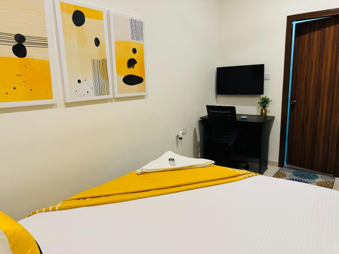 Bedroom, Olive Serviced Apartments HSR Layout, Bangalore