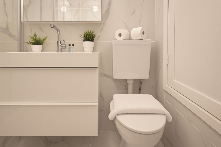 Bathroom 3, 1-Bed Flat in Vibrant Lambeth, London