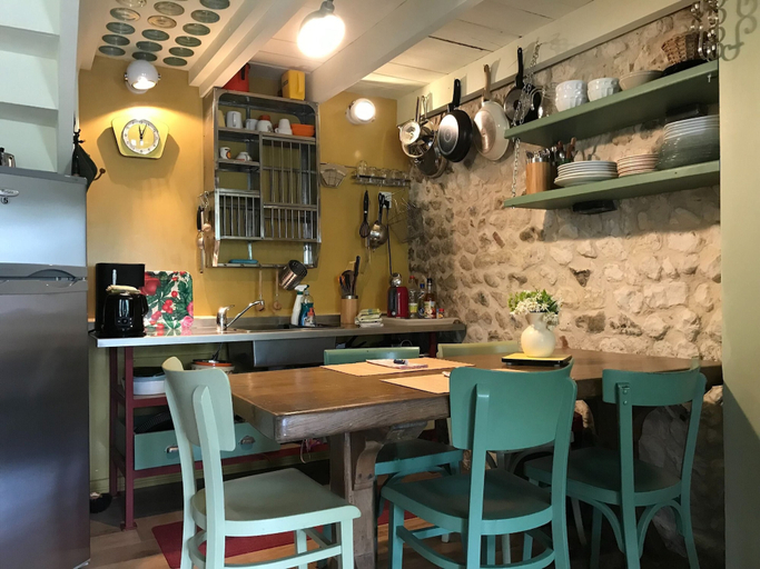 Private kitchen 2, Charming House Near Alabaster Coast Beach, Seine-Maritime