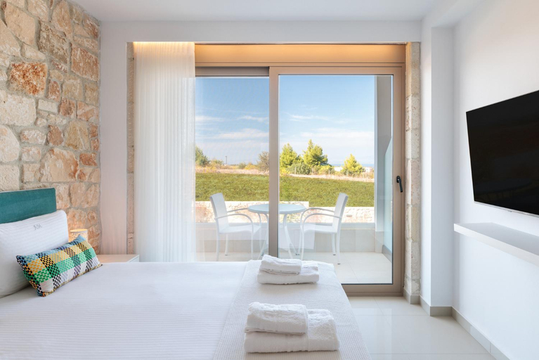 Bedroom 3, Anna Mare Luxury Apartments, Central Macedonia