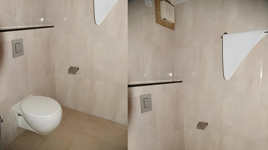 Bathroom, Hotel New Bell Inn, Bangalore