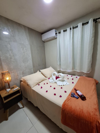 Bedroom, Flat Milagres Bontempo, São Miguel dos Milagres