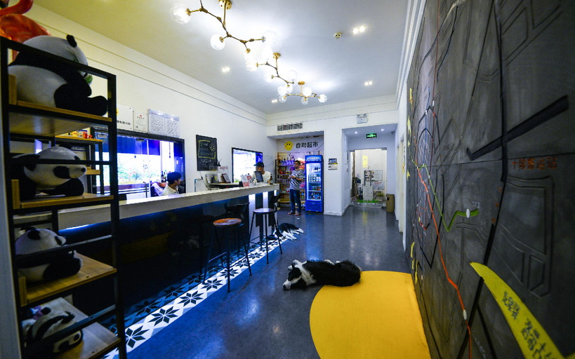 Public Area, Smile in Long Time No See Youth Hostel - Jinli Square, Chengdu