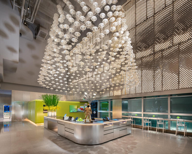 Public Area, Pagoda SSAW Hotel Bao'an Shenzhen, Shenzhen