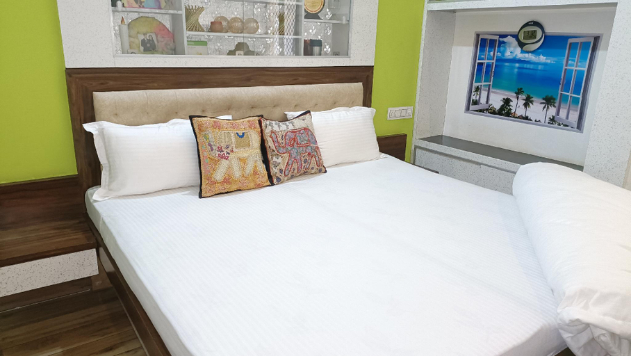 Bedroom 2, Gokul Niwas Home Stay, Udaipur