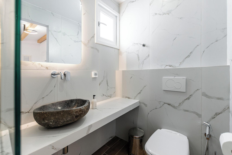Bathroom 3, Birikos Hotel and Suites, South Aegean
