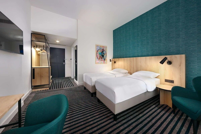 Bedroom 3, Radisson Hotel Brussels Centre Midi, Bruxelles