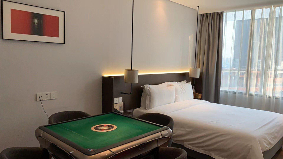 Bedroom 2, Wuyu Hotel - Chongqing Jiangbei Airport & Light Rail, Chongqing