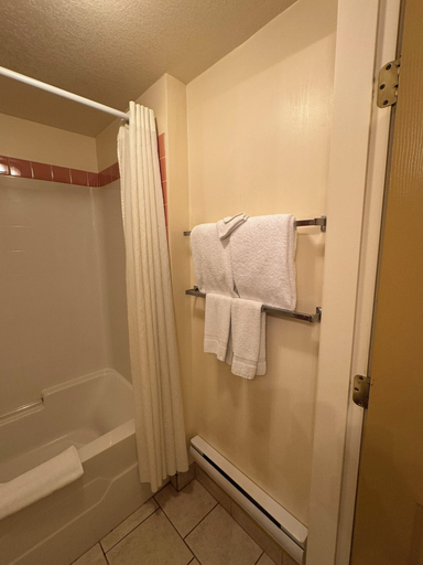 Bathroom 4, Western Budget Motel Whitecourt 3, Division No. 13