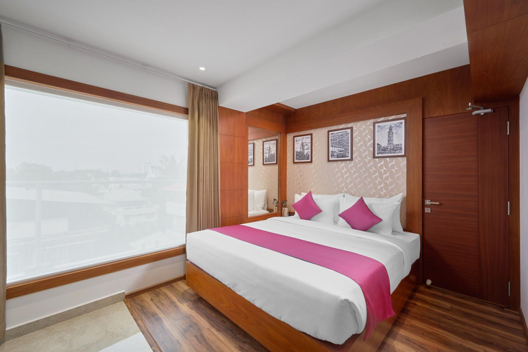 Bedroom, Q-White Crescent, Ernakulam