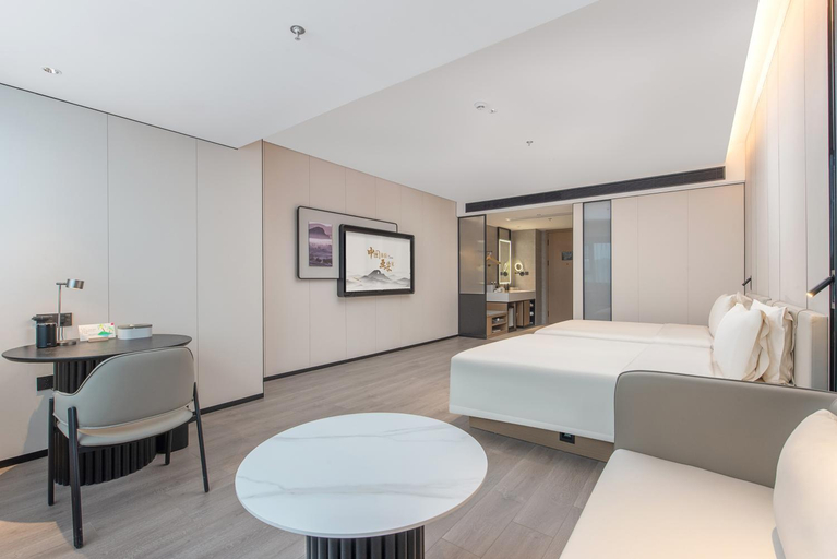 Bedroom 2, Atour Hotel Shenzhen Pingshan Kengzi Metro Station, Shenzhen