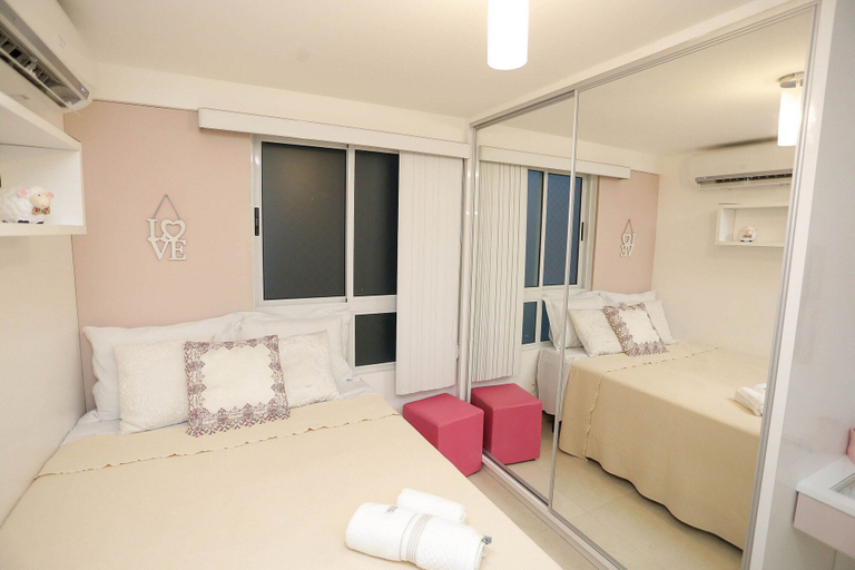 Bedroom 3, Apart Praia de Cabo Branco por Carpediem, João Pessoa