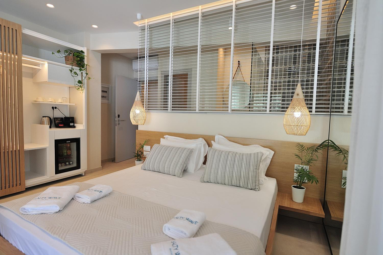 Bedroom 3, Salty Wave Suites, Thessaly