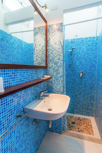Bathroom 2, Hotel Greta B&B, Rimini