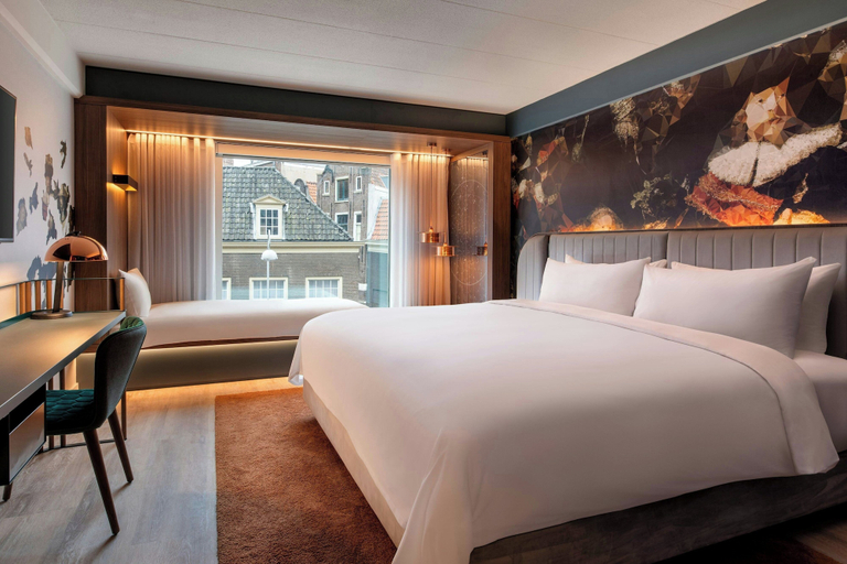 Bedroom 3, Renaissance Amsterdam Hotel, Amsterdam