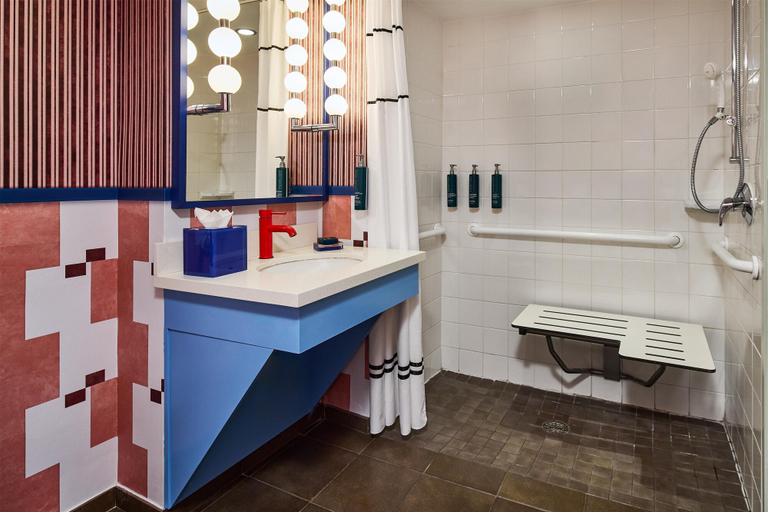 Bathroom 4, the Curtis Denver - a DoubleTree by Hilton Hotel, Denver