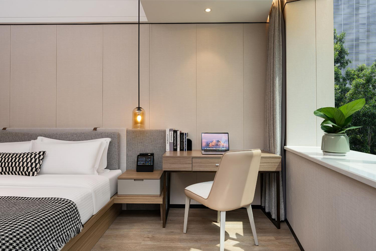 Bedroom 2, CM+ Serviced Apartment Shenzhen Dongmen, Shenzhen