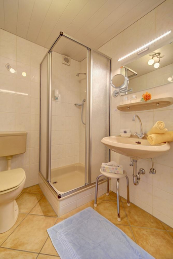 Bathroom 4, Hotel Hirschenstein, Regen