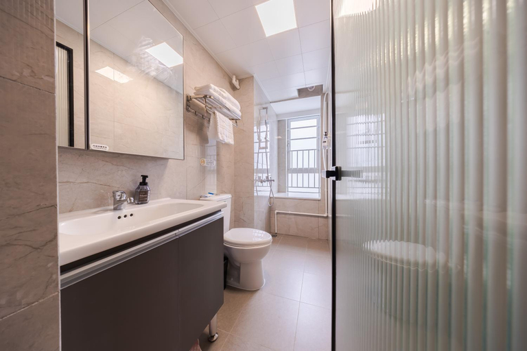 Bathroom 2, Gangshahui Garden Executive Apartment Hotel, Shenzhen