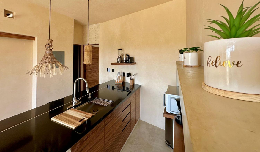 Kitchen 5, Chichen 27 Departamentos nuevos con piscina cerca de Ferry a Isla Mujeres, Isla Mujeres