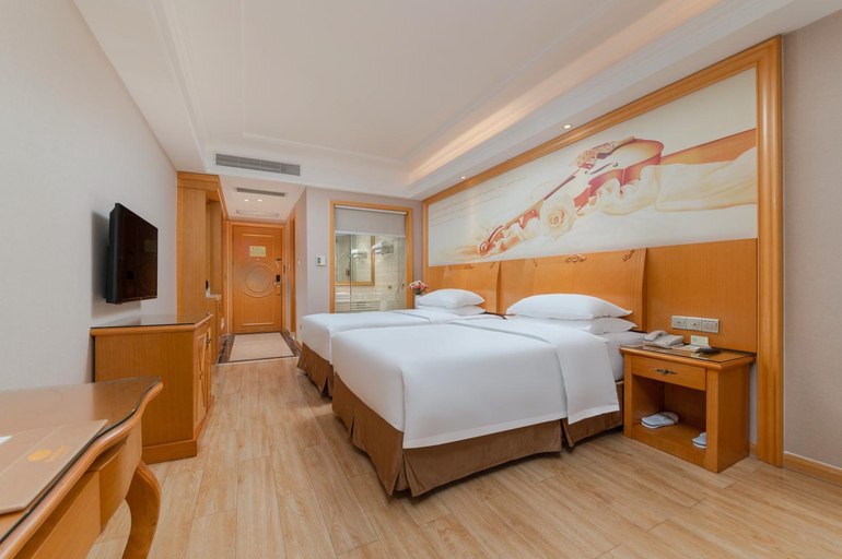 Bedroom 2, Vienna Hotel Shenzhen Yongfu Subway Station Branch, Shenzhen
