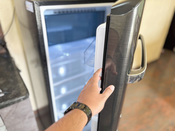 Mini-refrigerator, Visla Stay - Premium Serviced Apartment, Bangalore