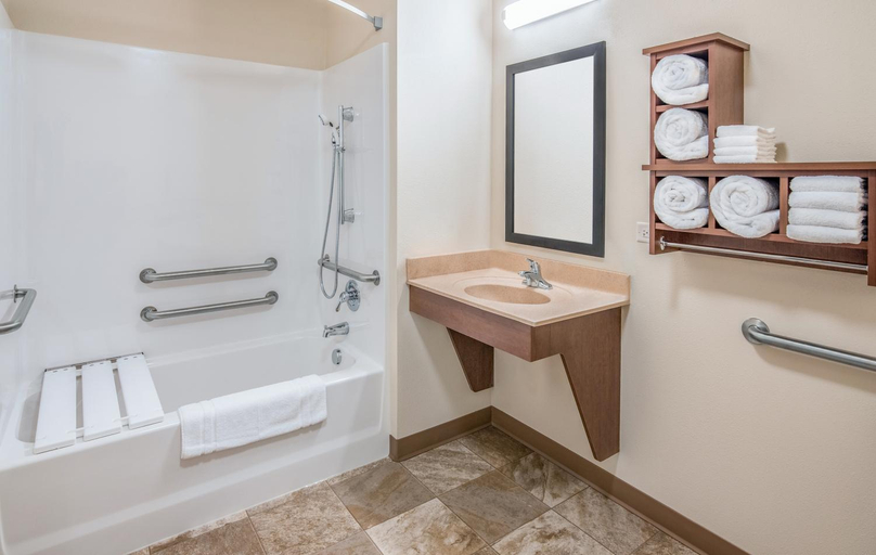 Bathroom 4, My Place Hotel Ankeny Des Moines, Polk