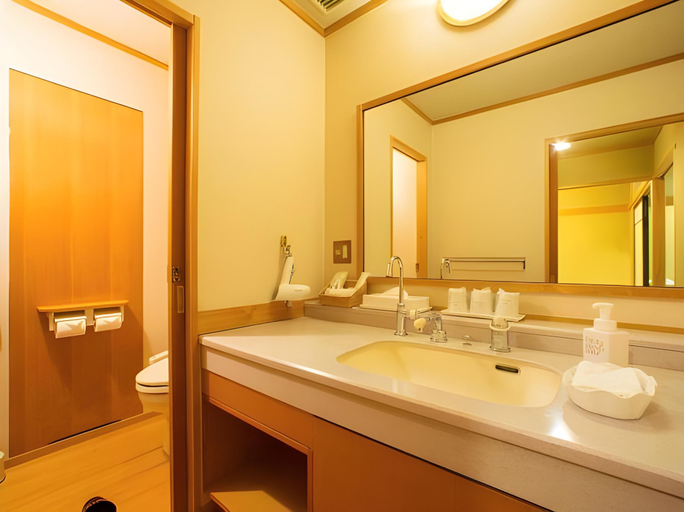 Bathroom 3, Osawa Onsen Sansuikaku, Hanamaki