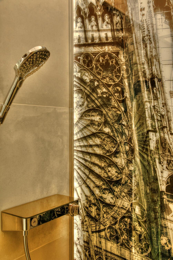 Bathroom 4, Hotel Cathedrale, Bas-Rhin