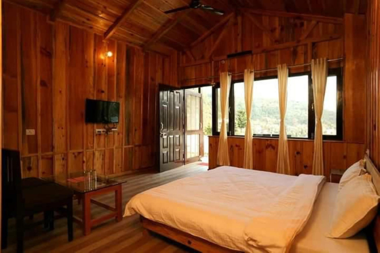 Bedroom 2, Goroomgo Anant Vilas Resort Near Neem Karoli Baba Kainchi Dham Bhimtal, Nainital