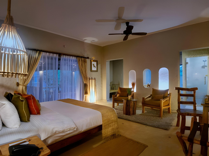 Bedroom, Barahi Jungle Lodge, Narayani