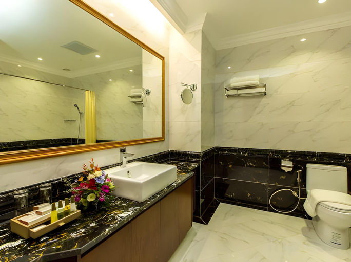 Bathroom, Paksong Danngarm Hotel, Paksong