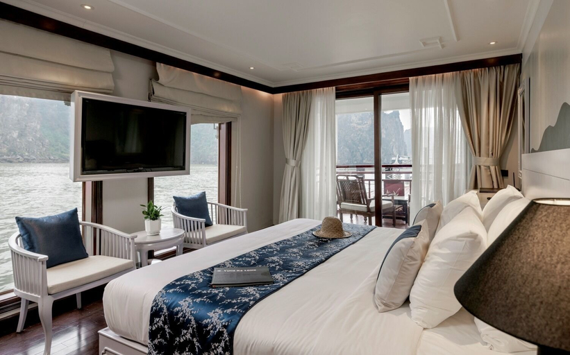 Bedroom 2, Heritage Line Violet cruise – Ha Long Bay & Lan Ha Bay, Hạ Long