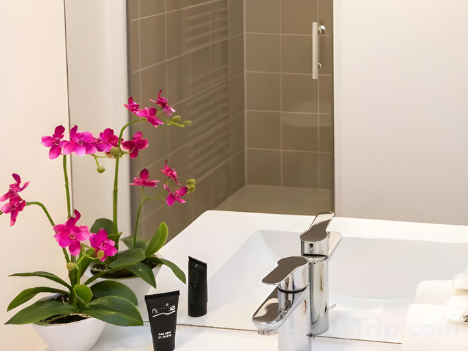 Bathroom 4, Nemea Appart Hotel Elypseo Strasbourg Port, Bas-Rhin