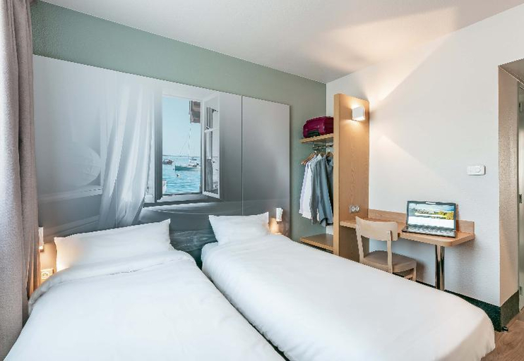 Bedroom 2, B&B HOTEL Bordeaux Sud Mios 3 etoiles, Gironde