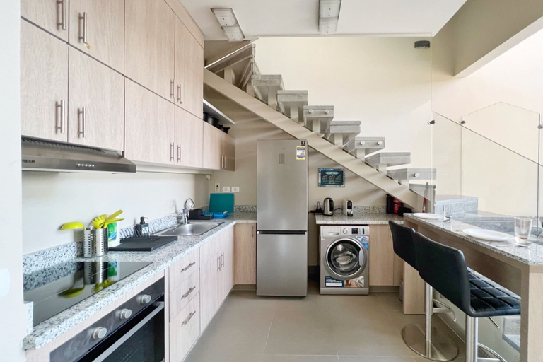 Private kitchen 2, Xuru Stays I Eclectic 2 BDR Twin House @ Tawila El Gouna, Al-Ghurdaqah 2