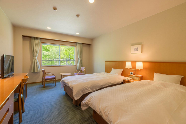 Bedroom, Kyukamura Norikura-Kogen, Matsumoto