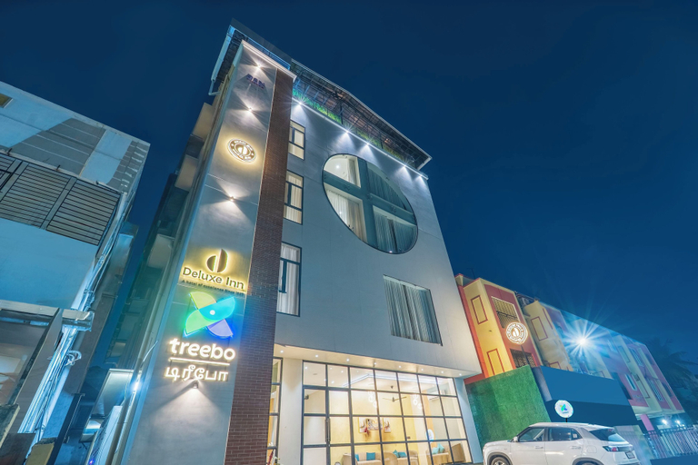 Exterior & Views 2, Treebo Deluxe Inn, Chromepet, Kancheepuram