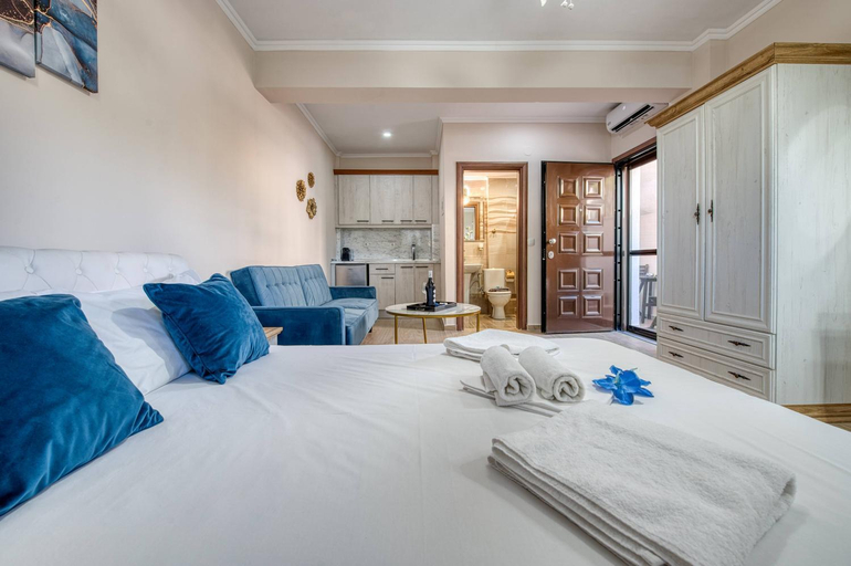 Bedroom 2, Valery Apartments, Central Macedonia