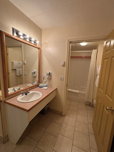 Bathroom 4, Western Budget Motel Whitecourt 3, Division No. 13