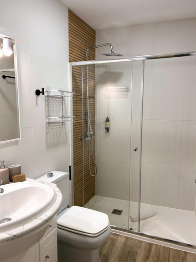 Bathroom 2, Rio Manzanares - Apartamento de 1 dormitorio, Madrid