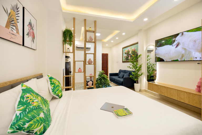 Bedroom 2, Ruby Studio Apartment - City Center, District 1