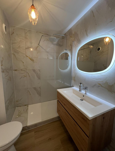 Bathroom 2, Les studios de Bron Pinel, Rhône