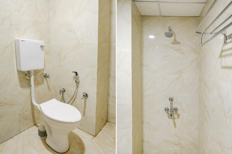 Bathroom 4, FabHotel Trijal Inn, Lucknow